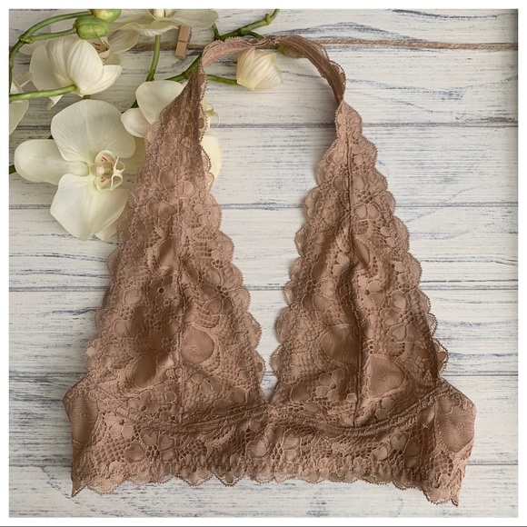 Free People Other - NWOT⚜️Free People Intimately Galloon Lace Halter